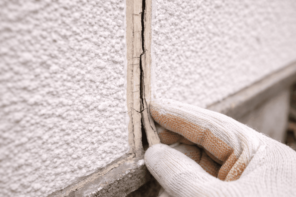 コーキング(シーリング)のひび割れ・痩せ