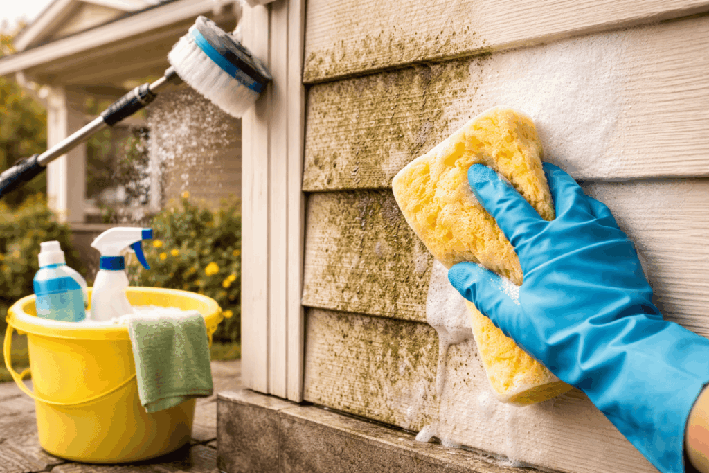 外壁クリーニング